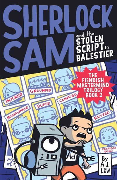 Sherlock Sam and the Stolen Script in Balestier: Book 7