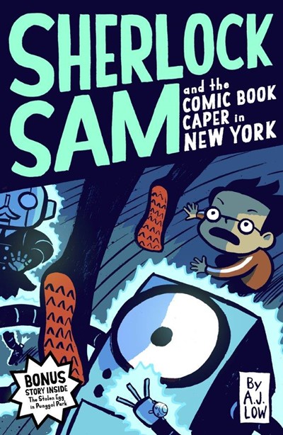 Sherlock Sam and The Comic Book Caper in New York: Book 10